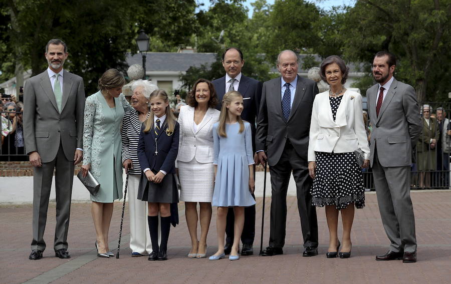 Fotos de la Comunión de la infanta Sofía