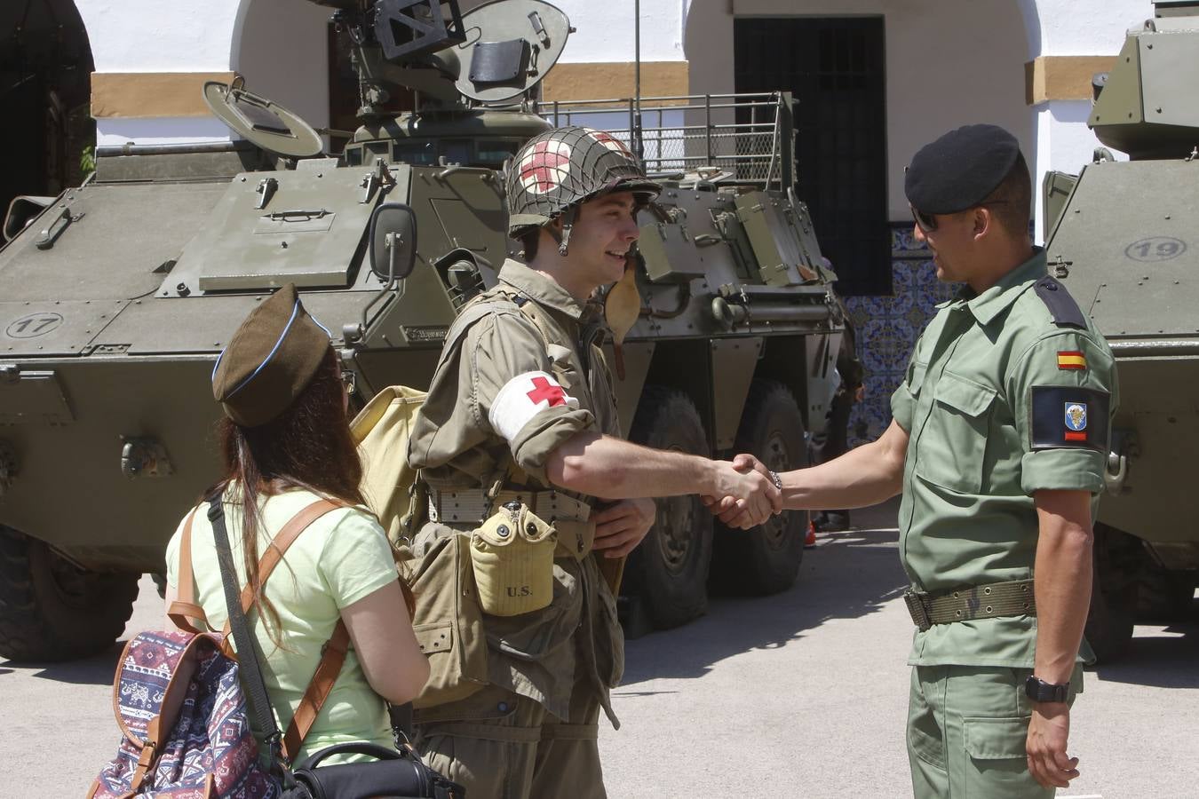 Fotos de la jornada de puertas abiertas del Museo Militar de Valencia