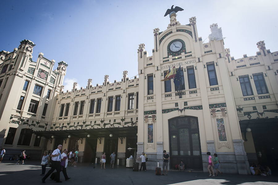 Estación del Norte de Valencia.