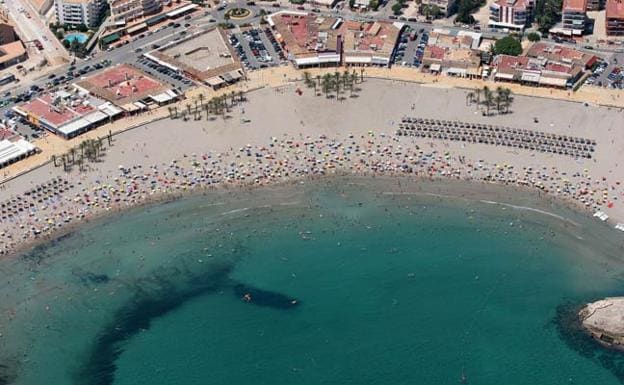 La playa del Arenal de Xàbia, en una imagen de archivo.