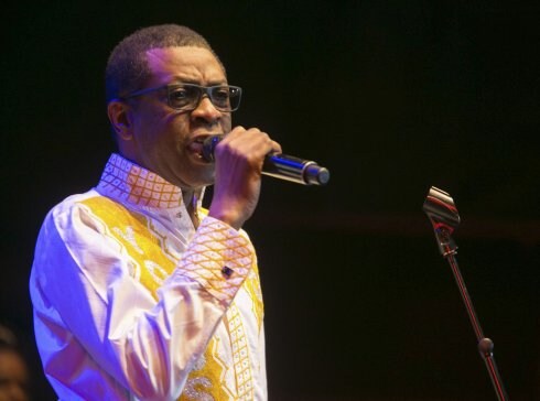  Youssou N´Dour, en un concierto reciente. 