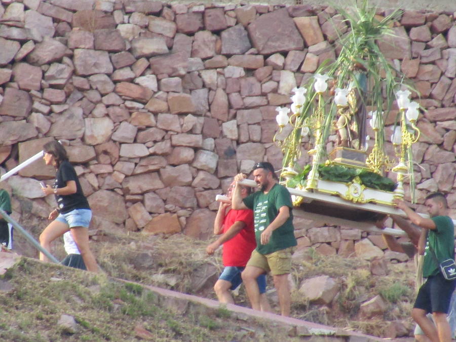 Fotos de la bajada de Sant Roc en Serra