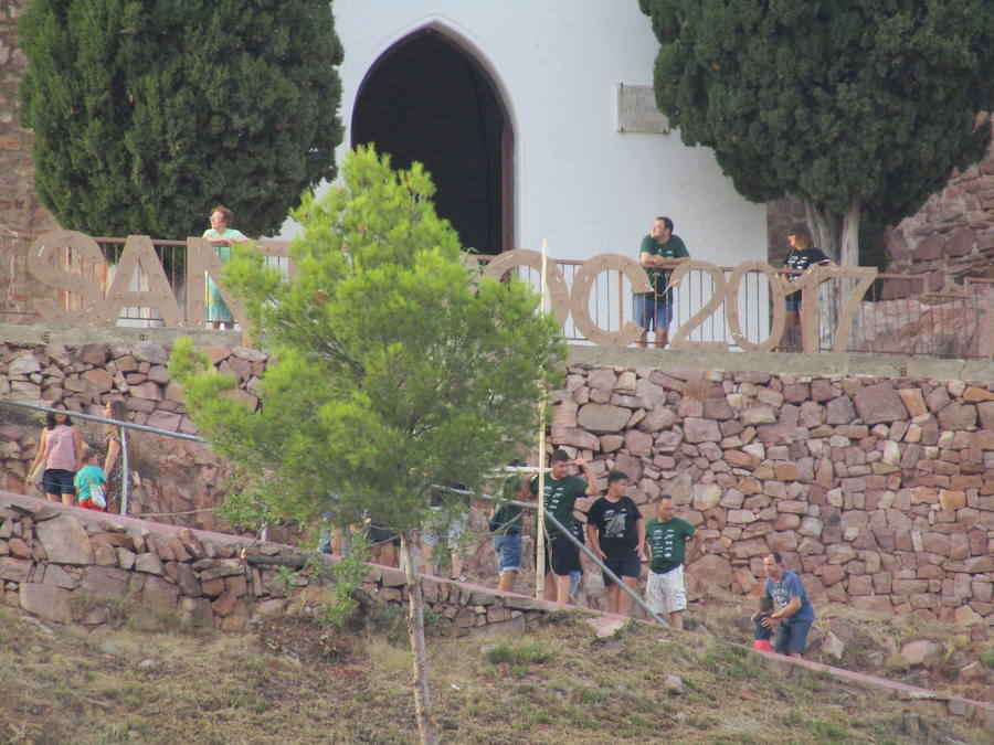 Fotos de la bajada de Sant Roc en Serra