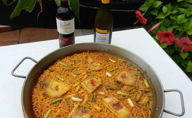 Paella tradicional. 