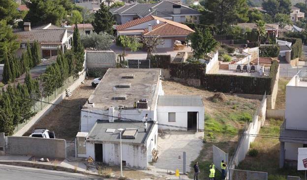 Zona de Calicanto, en Chiva, donde se limpiaron los depósitos. 