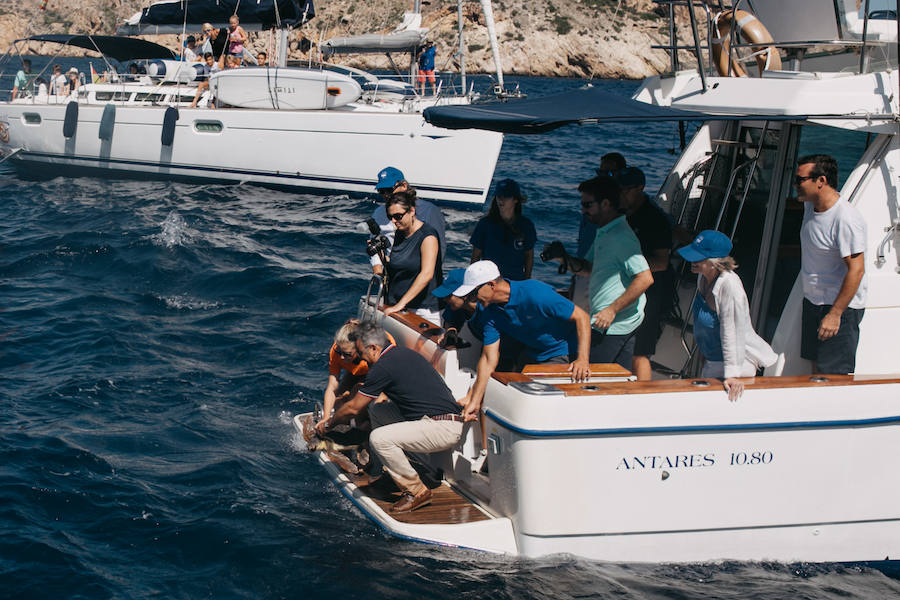 Fotos de la vuelta al mar de Chiquiti en Xàbia