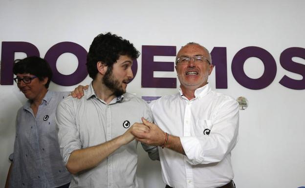 El secretario general de Podemos en la Comunitat Valencia, Antonio Estañ.