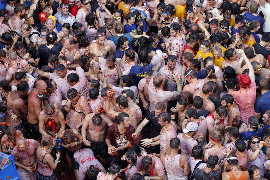 Fotos de la Tomatina de Buñol