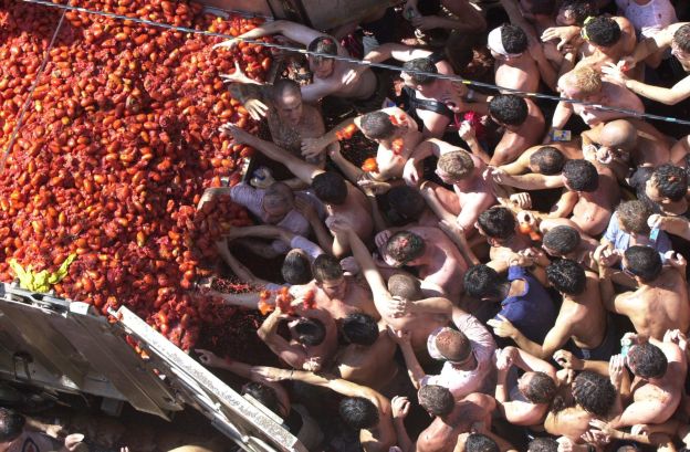 Fotos de la Tomatina de Buñol