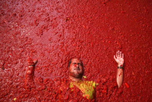 Fotos de la Tomatina de Buñol