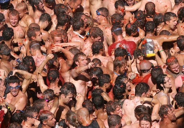 Fotos de la Tomatina de Buñol