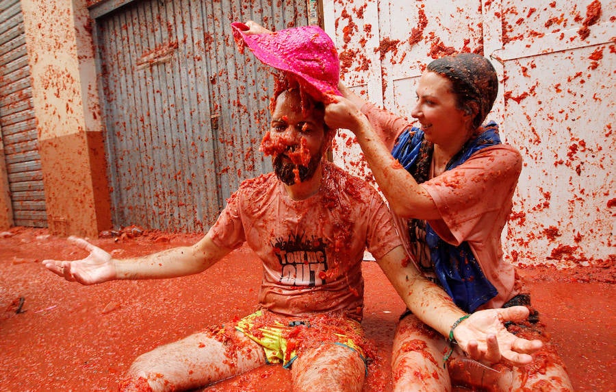 Fotos de La Tomatina de Buñol 2017