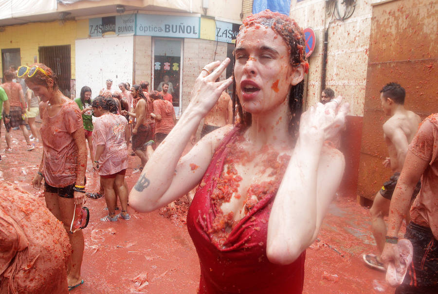 Fotos de La Tomatina de Buñol 2017