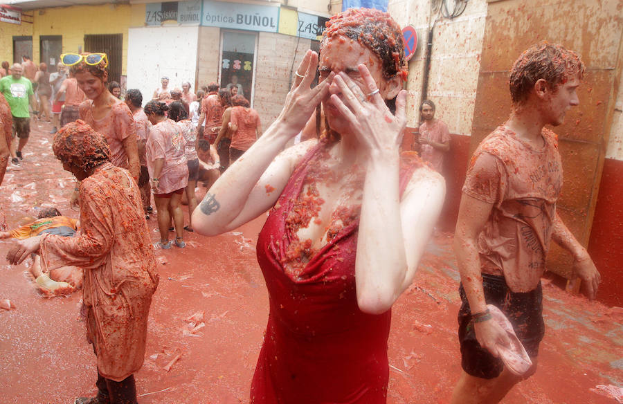 Fotos de La Tomatina de Buñol 2017