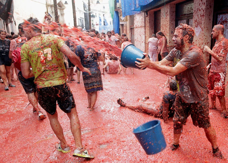 Fotos de La Tomatina de Buñol 2017