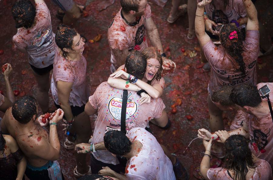 Fotos de La Tomatina de Buñol 2017