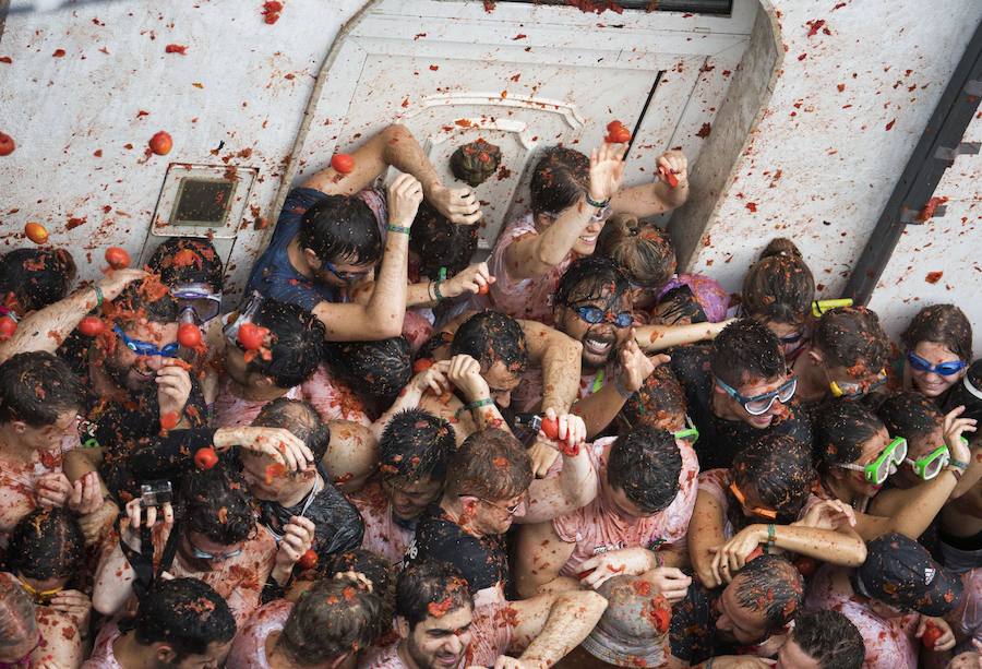 Fotos de La Tomatina de Buñol 2017