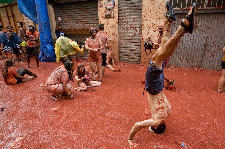 Fotos de La Tomatina de Buñol 2017