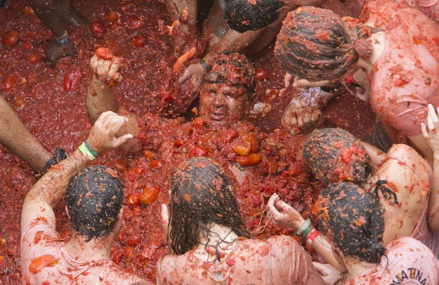 Fotos de La Tomatina de Buñol 2017