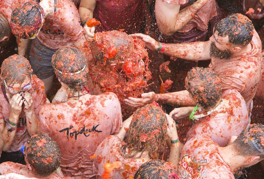 Fotos de La Tomatina de Buñol 2017