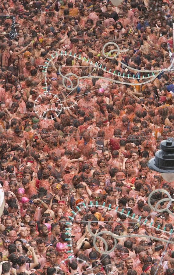 Fotos de La Tomatina de Buñol 2017