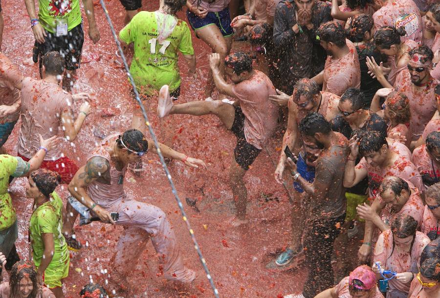 Fotos de La Tomatina de Buñol 2017