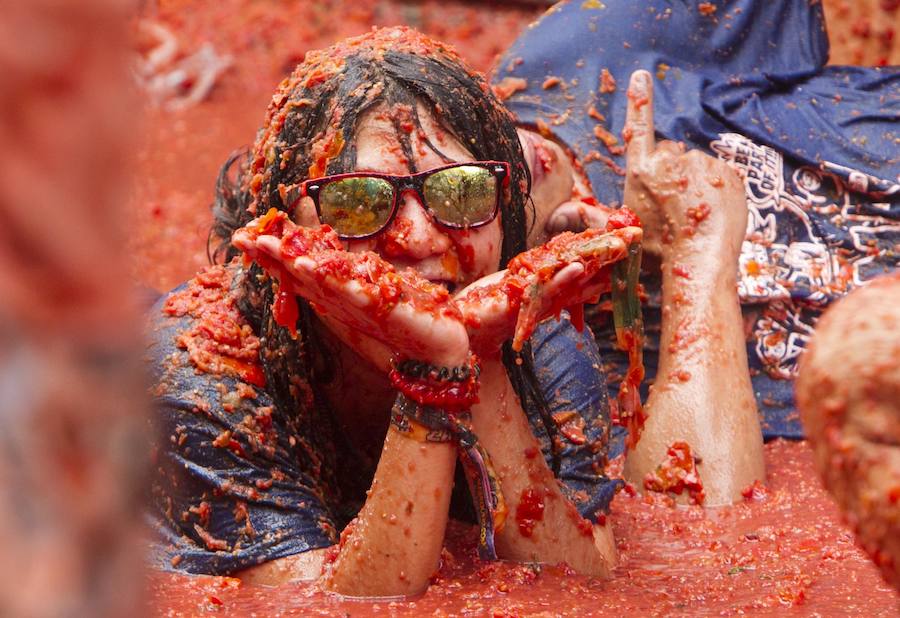 Fotos de La Tomatina de Buñol 2017