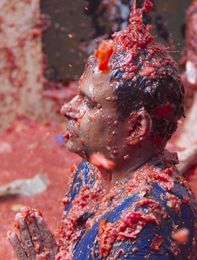 Fotos de La Tomatina de Buñol 2017