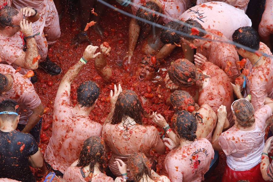 Fotos de La Tomatina de Buñol 2017