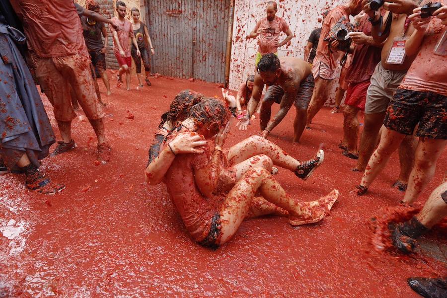 Fotos de La Tomatina de Buñol 2017