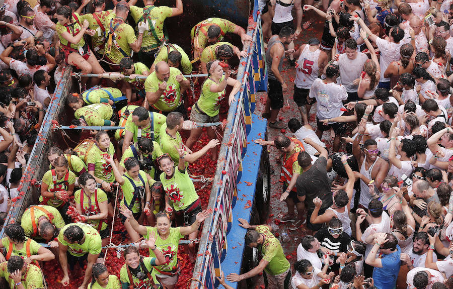 Fotos de La Tomatina de Buñol 2017