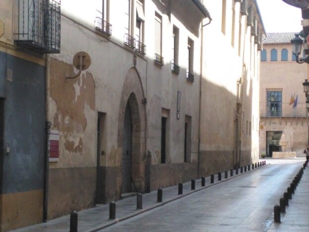 Imagen actual de la fachada de Santa Clara, en la calle Moncada. 