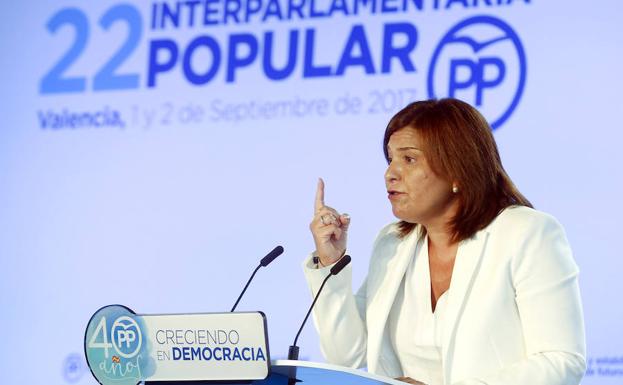 Isabel Bonig, tras el anuncio de reunión: «Mariano Rajoy cumple con la Comunitat y ahora Ximo Puig debe estar a la altura»