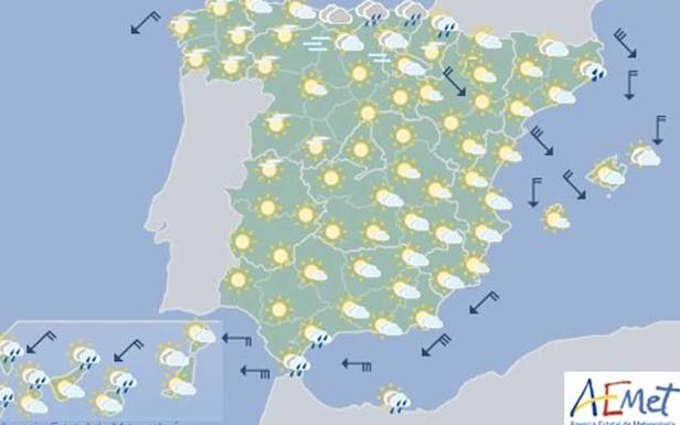 Previsión del tiempo en la Comunitat Valenciana | Temperaturas con pocos cambios y viento flojo