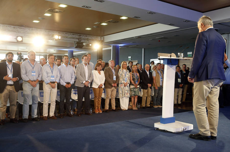 Fotos de Mariano Rajoy en la clausura la reunión interparlamentaria del PP en Alboraya