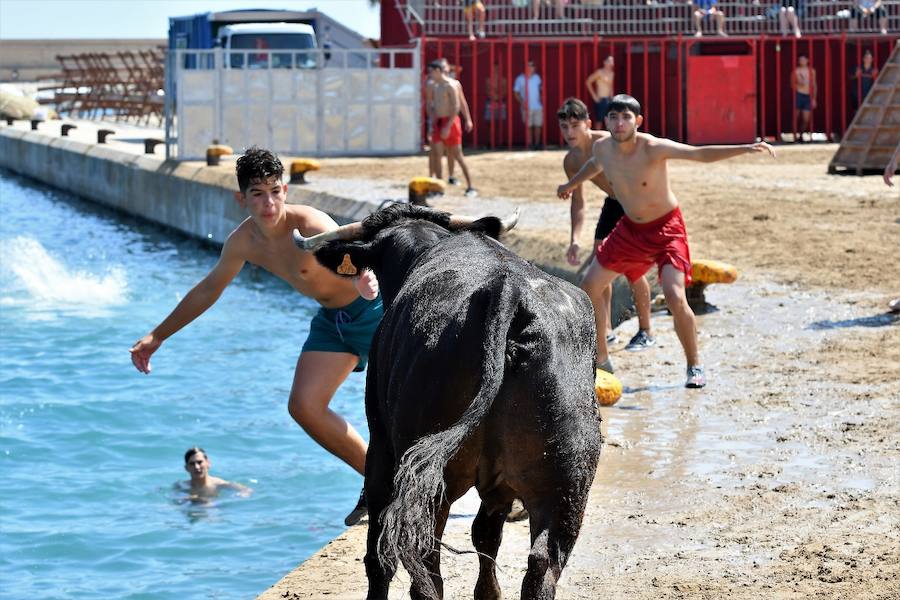 Fotos del último día de bous a la mar de Xàbia