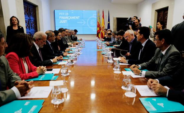 Reunión de la comisión de seguimiento del Pacto por la Financiación.