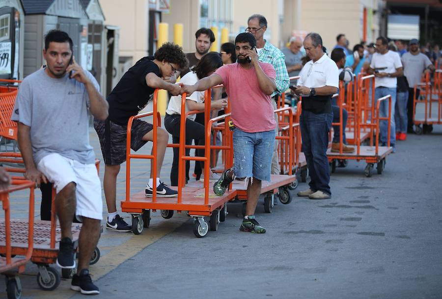 Florida se prepara para la llegada del huracán Irma.