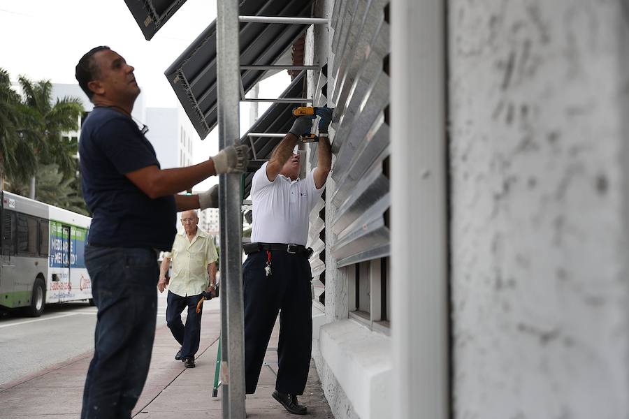 Florida se prepara para la llegada del huracán Irma.