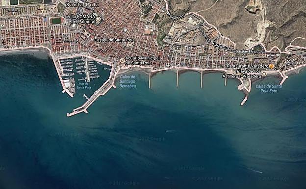 Costa de Santa Pola. 