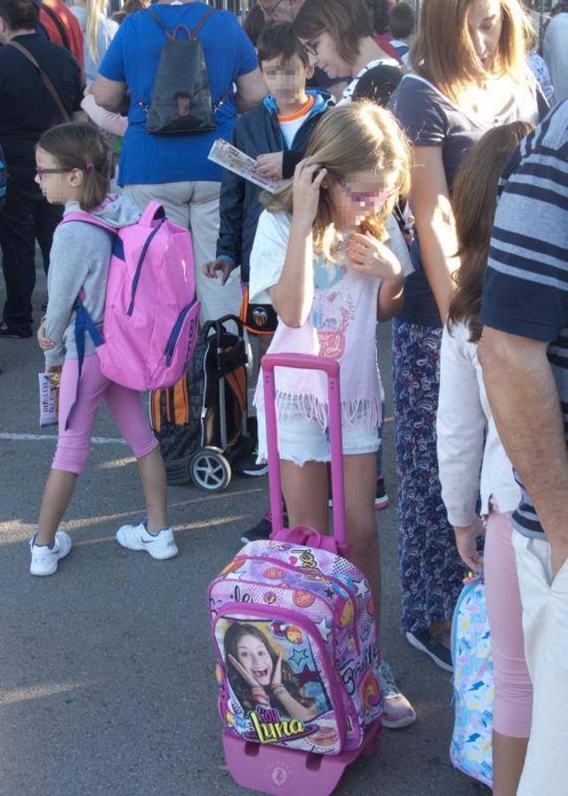 Fotos de la vuelta al cole en los colegios de Valencia