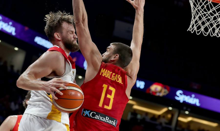 La selección que dirige Sergio Scariolo disputará su décima semifinal consecutiva tras imponerse al equipo germano con una sensacional actuación de Marc Gasol. 