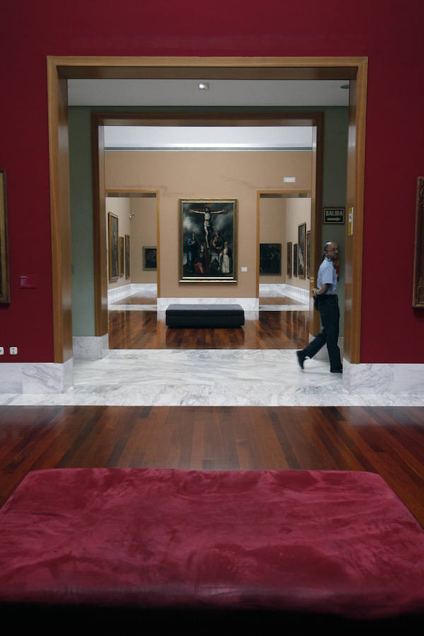 Fotos de los cambios en la primera planta del museo San Pio V