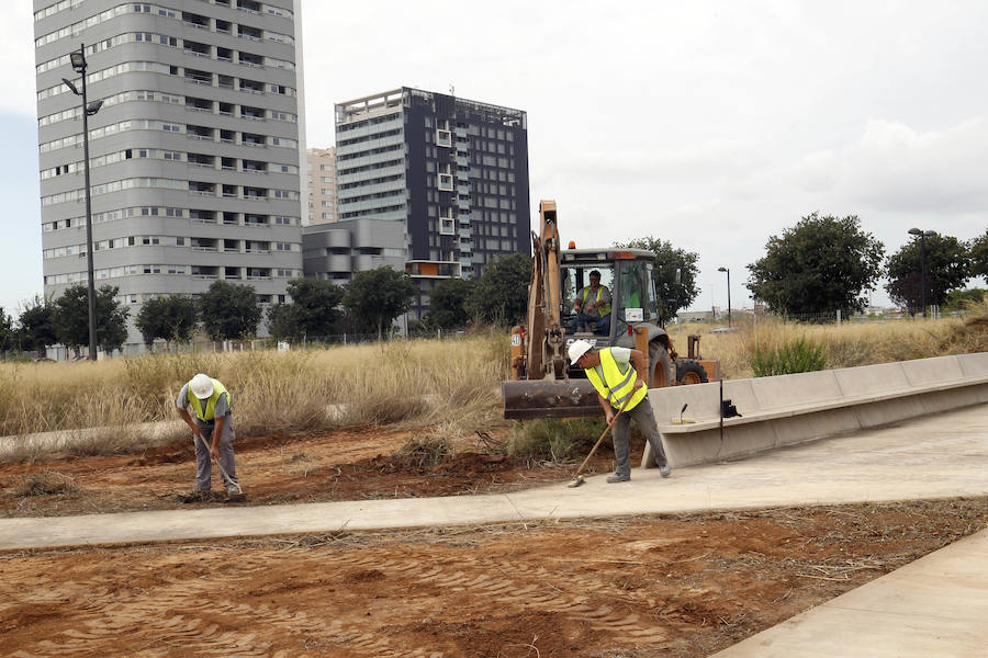 Fotos de las obras de Sociópolis