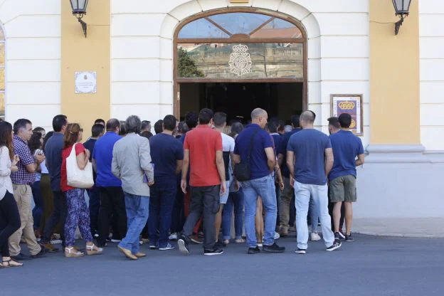 Fotos del funeral de Blas Gámez, el policía asesinado en Valencia