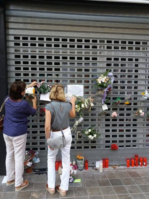 Fotos del funeral del peluquero descuartizado en Valencia