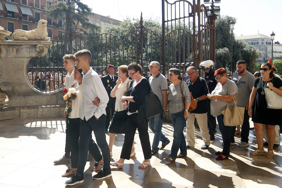 Fotos del funeral de Blas Gámez, el policía asesinado en Valencia