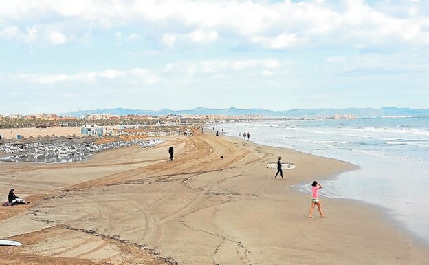Las obras de regeneración de las playas de El Saler tardarán más de un año