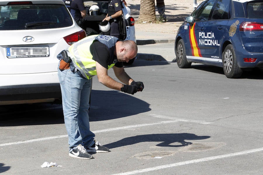 Hay tres heridos y la Policía Nacional ha detenido a cinco individuos implicados en la reyerta con armas de fuego y cuchillos