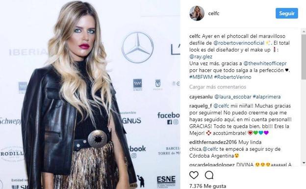 Muere la modelo valenciana Celia Fuentes